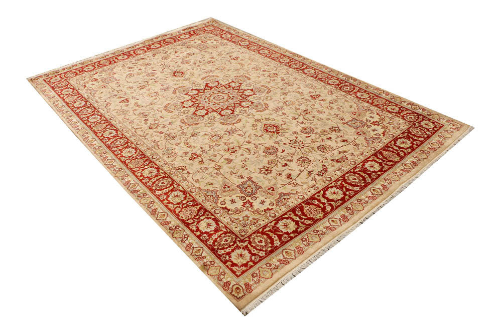 Tan Ardibil 5' 7 x 8' 1 - No. 48497 - ALRUG Rug Store