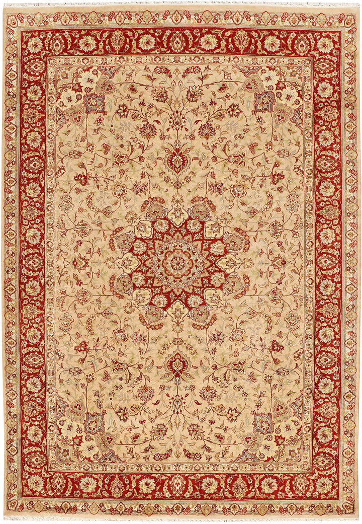 Tan Ardibil 5' 7 x 8' 1 - No. 48497 - ALRUG Rug Store