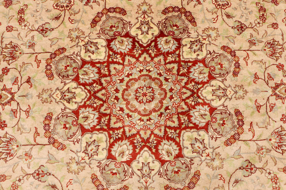 Tan Ardibil 5' 7 x 8' 2 - No. 48498 - ALRUG Rug Store