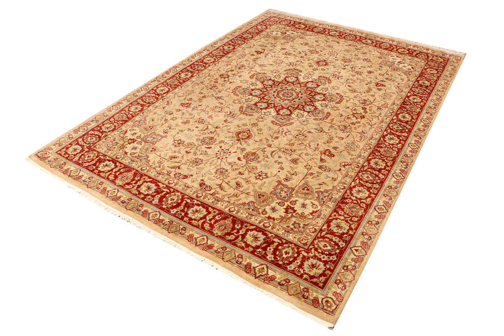 Tan Ardibil 5' 7 x 7' 11 - No. 48499 - ALRUG Rug Store