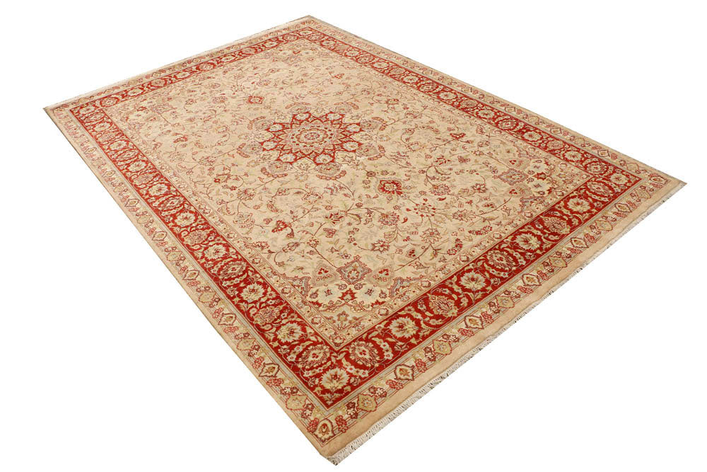 Tan Ardibil 5' 7 x 7' 11 - No. 48499 - ALRUG Rug Store