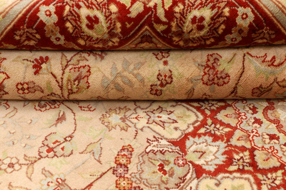 Tan Ardibil 5' 7 x 7' 11 - No. 48499 - ALRUG Rug Store