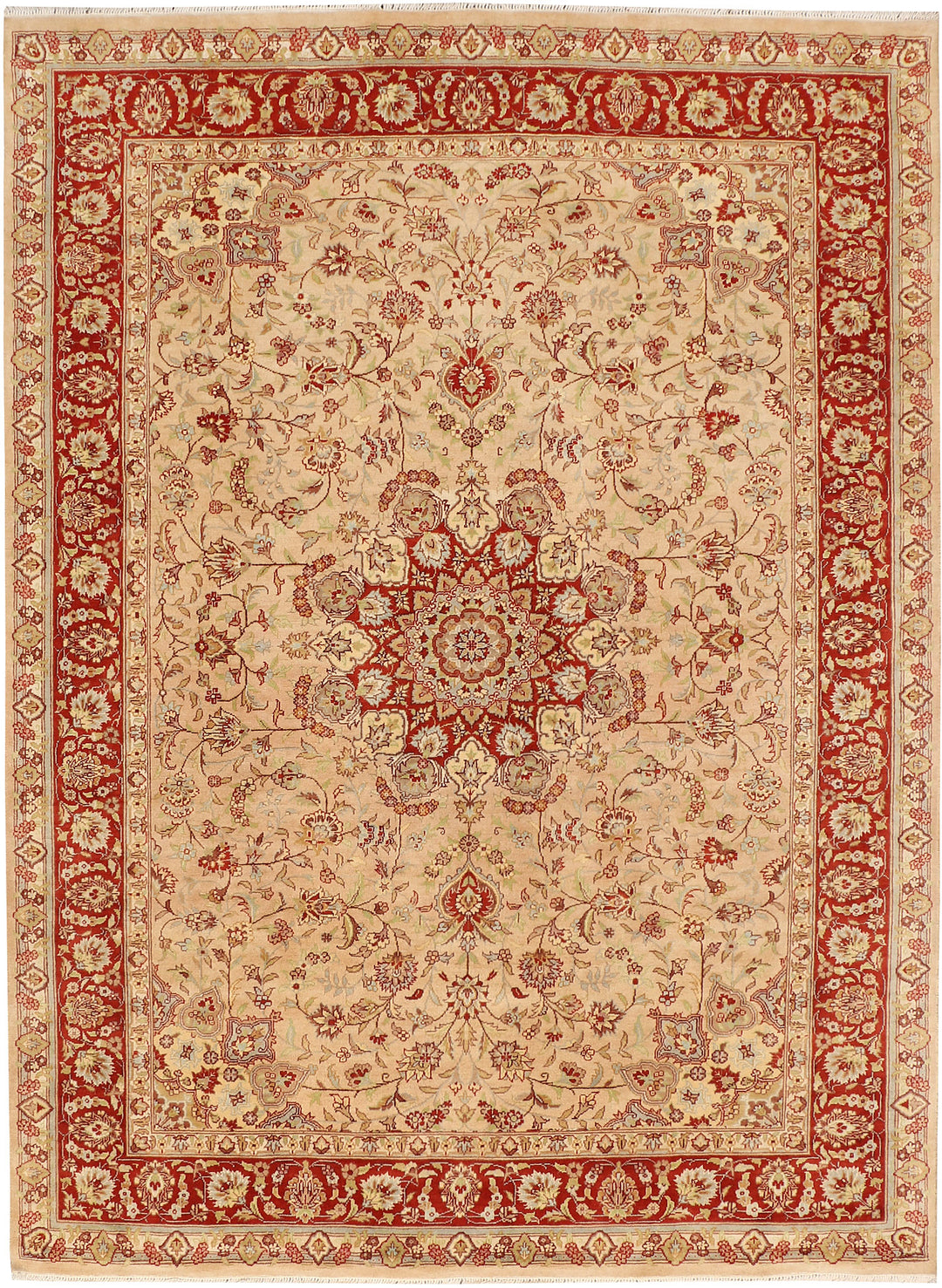 Tan Ardibil 5' 7 x 7' 11 - No. 48499 - ALRUG Rug Store