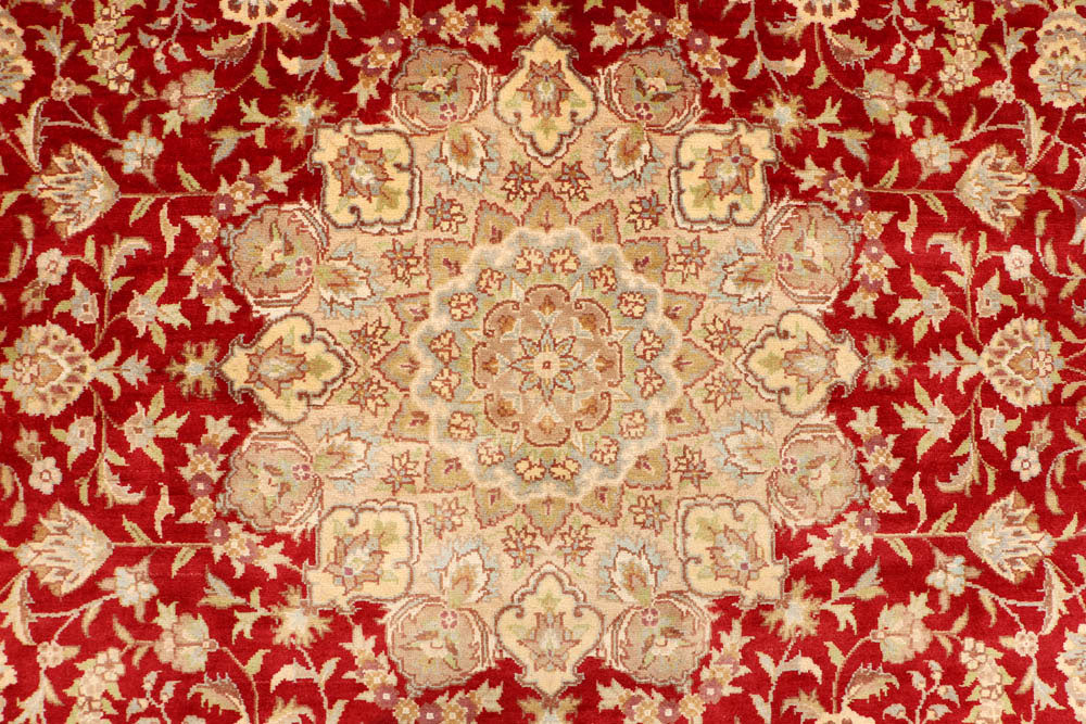 Firebrick Kashan 5' 7 x 8' - No. 48500 - ALRUG Rug Store