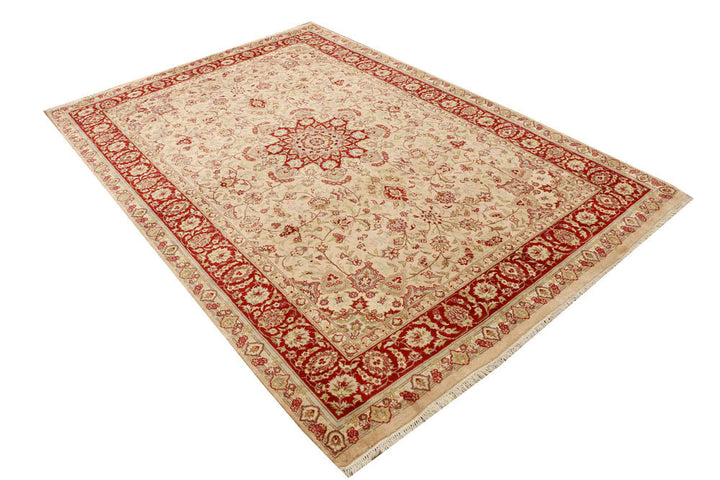 Tan Ardibil 5' 7 x 7' 11 - No. 48502 - ALRUG Rug Store