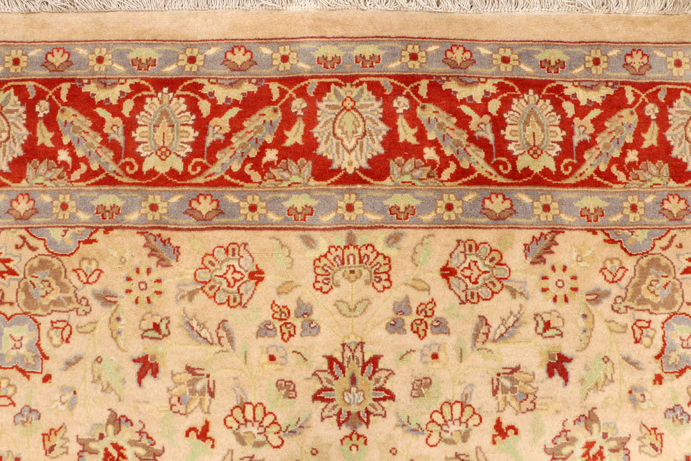 Tan Kashan 6' x 5' 9 - No. 48505 - ALRUG Rug Store