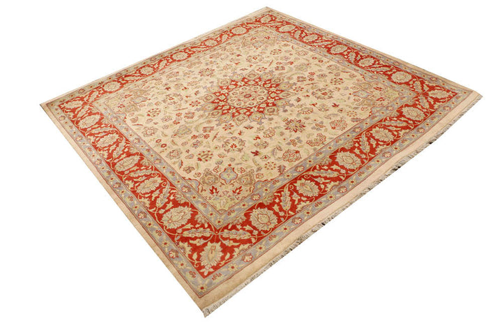 Tan Kashan 6' x 5' 9 - No. 48505 - ALRUG Rug Store