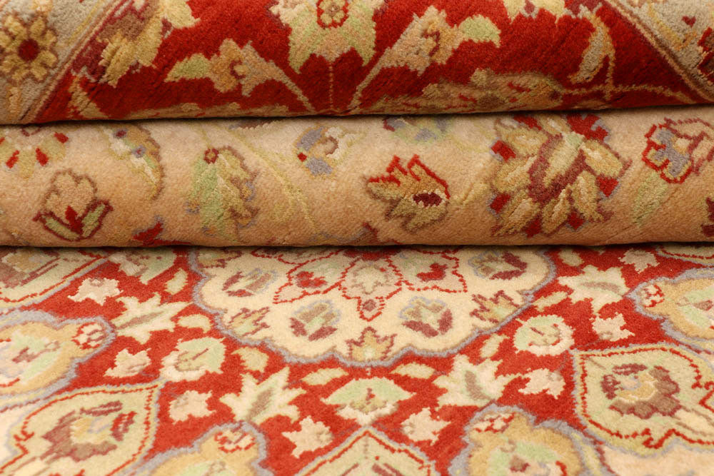 Tan Kashan 6' x 5' 9 - No. 48505 - ALRUG Rug Store