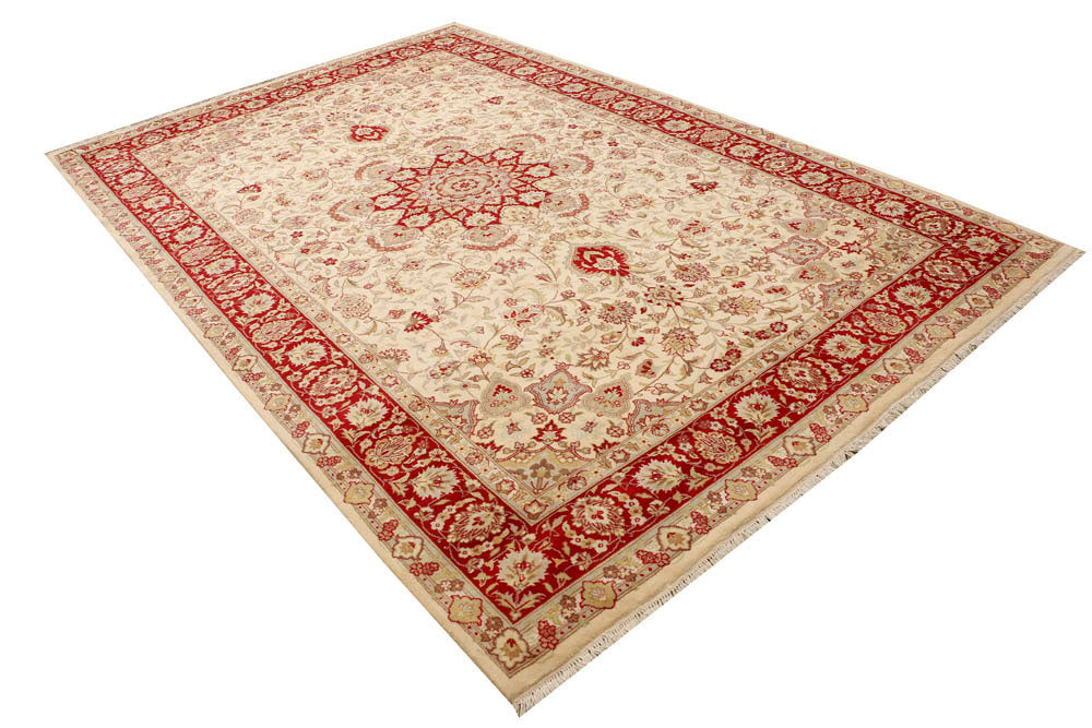 Wheat Ardibil 6' 8 x 10' 1 - No. 48507 - ALRUG Rug Store