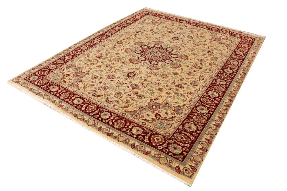 Tan Ardibil 6' 7 x 8' 2 - No. 48508 - ALRUG Rug Store