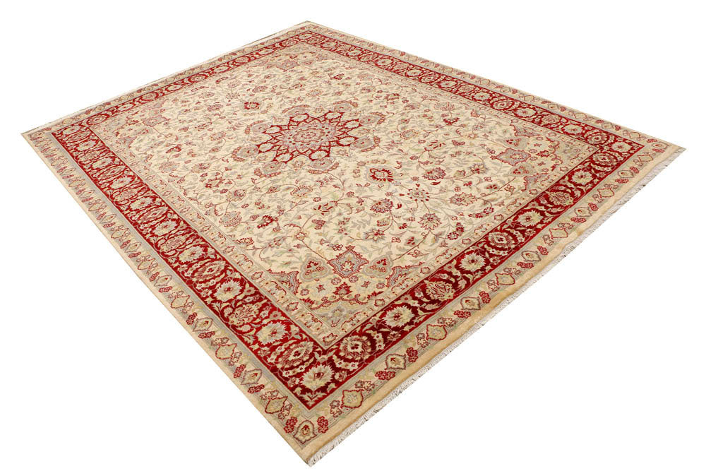 Tan Ardibil 6' 7 x 8' 2 - No. 48508 - ALRUG Rug Store