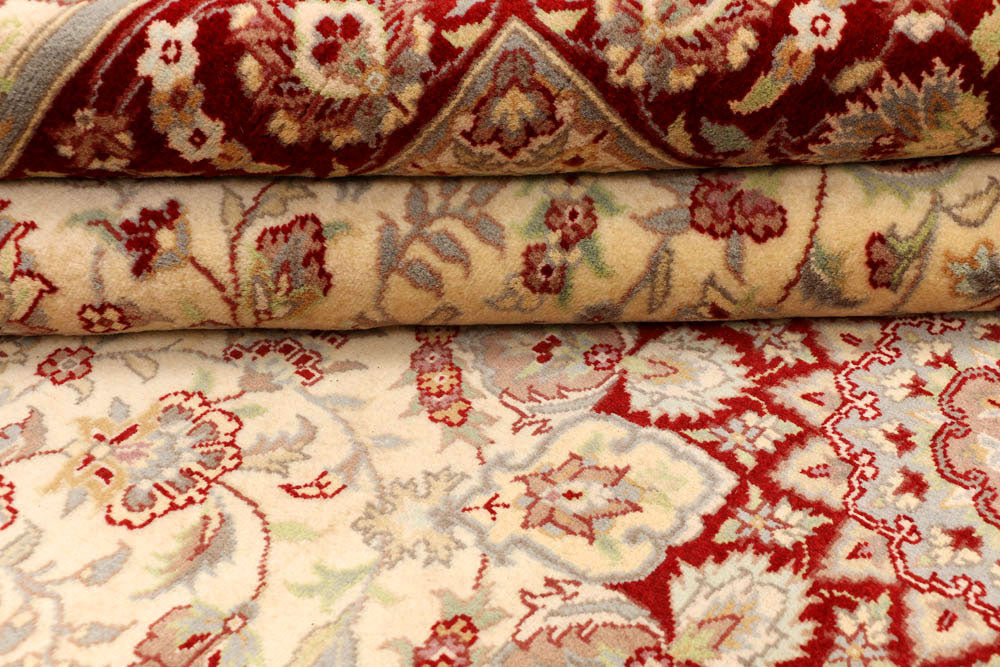 Tan Ardibil 6' 7 x 8' 2 - No. 48508 - ALRUG Rug Store