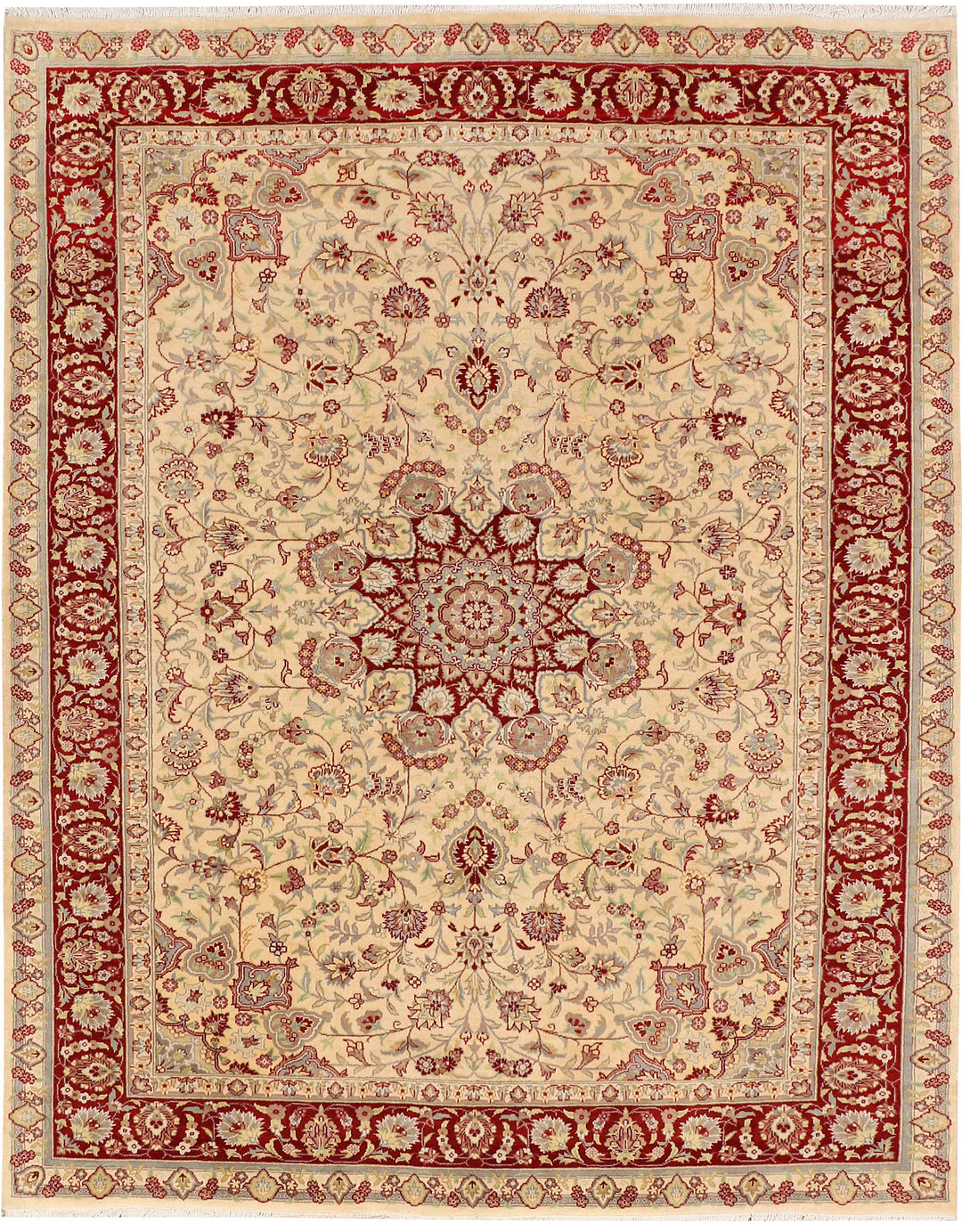 Tan Ardibil 6' 7 x 8' 2 - No. 48508 - ALRUG Rug Store