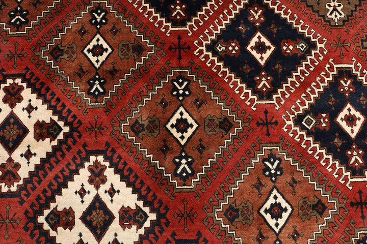 Brown Kargai 7' 1 x 9' 7 - No. 48584 - ALRUG Rug Store