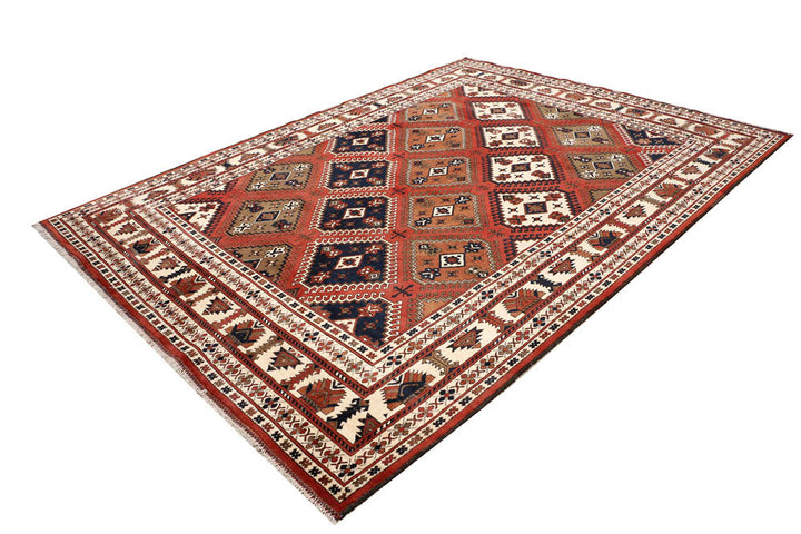 Brown Kargai 7' 1 x 9' 7 - No. 48584 - ALRUG Rug Store