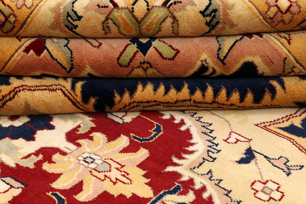 Midnight Blue Isfahan 6' 8 x 9' 2 - No. 48665 - ALRUG Rug Store