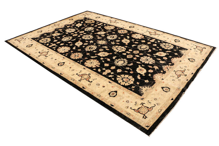Black Oushak 6' 7 x 9' 5 - No. 48666 - ALRUG Rug Store