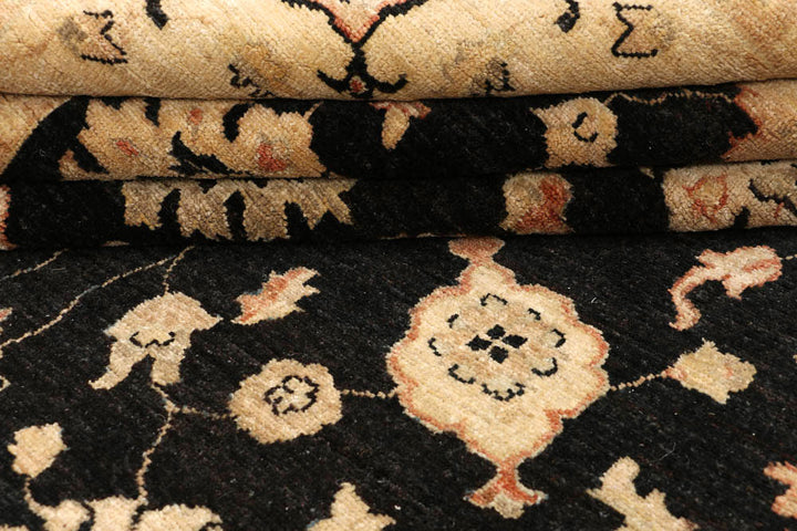 Black Oushak 6' 7 x 9' 5 - No. 48666 - ALRUG Rug Store