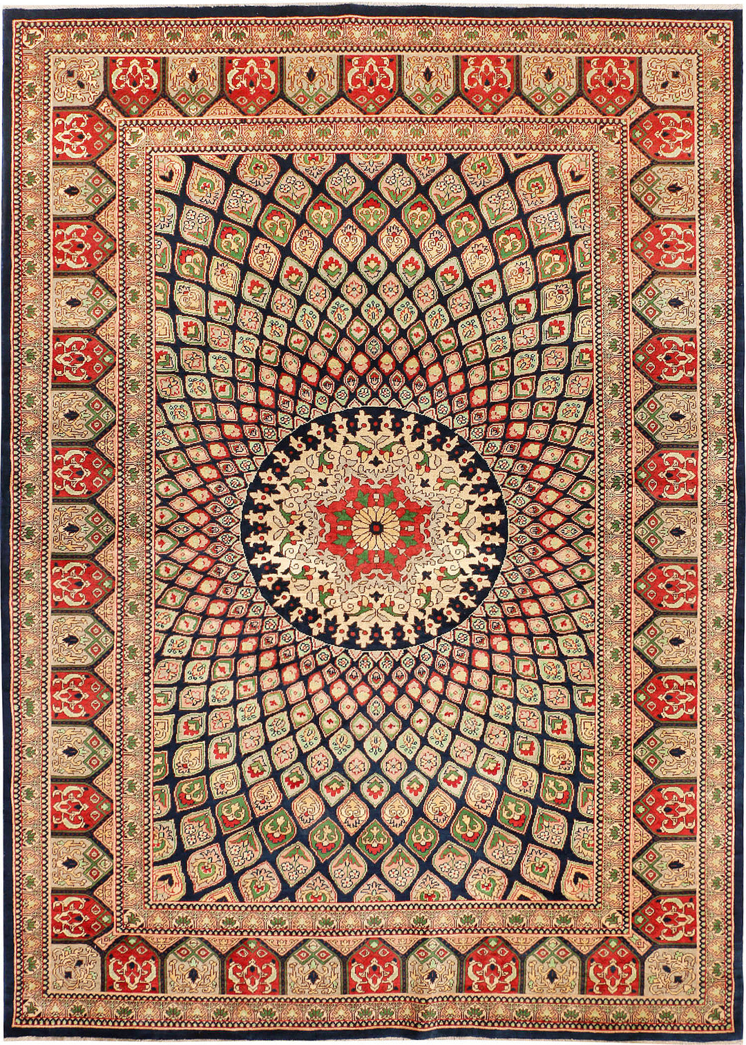 Multi Colored Gombud 6' 7 x 9' 8 - No. 48668 - ALRUG Rug Store