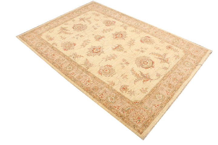 Wheat Oushak 4' 7 x 6' 7 - No. 48670 - ALRUG Rug Store