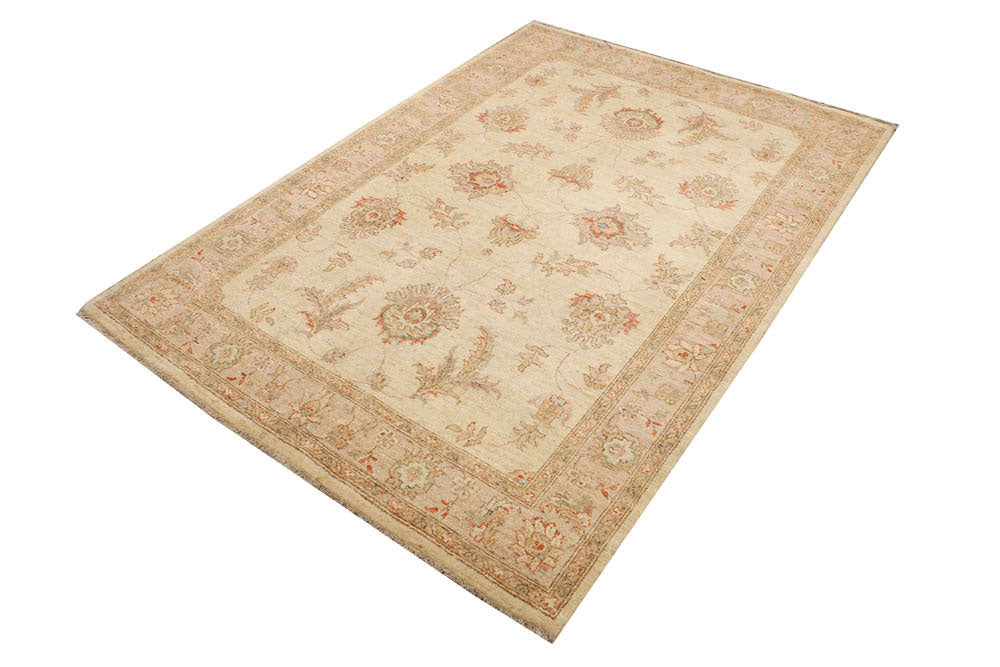 Wheat Oushak 4' 7 x 6' 7 - No. 48670 - ALRUG Rug Store