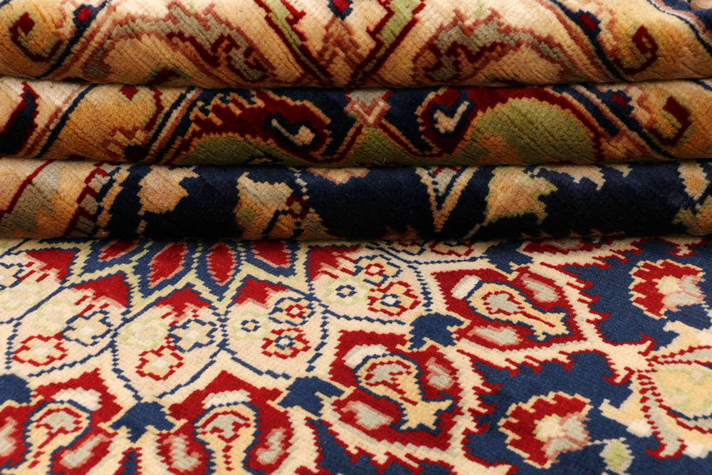 Midnight Blue Isfahan 4' 10 x 6' 8 - No. 48672 - ALRUG Rug Store