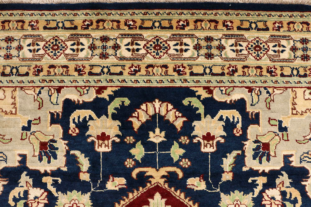 Midnight Blue Isfahan 4' 8 x 6' 4 - No. 48674 - ALRUG Rug Store