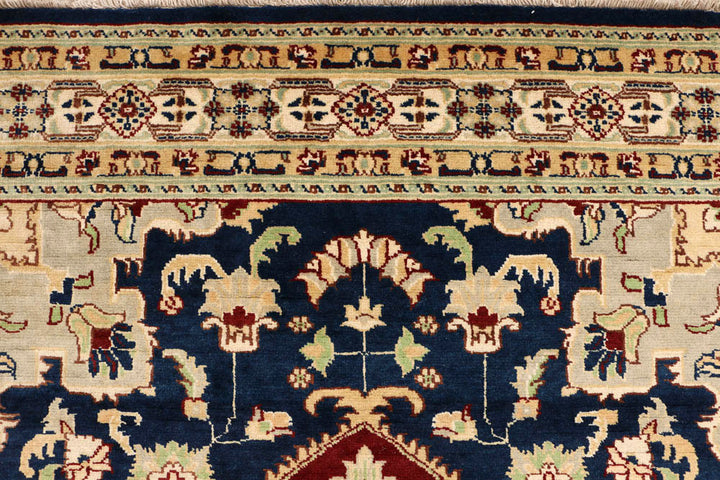 Midnight Blue Isfahan 4' 8 x 6' 4 - No. 48674 - ALRUG Rug Store