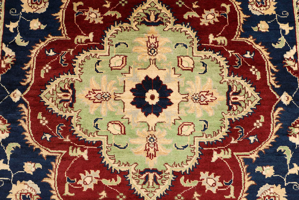 Midnight Blue Isfahan 4' 8 x 6' 4 - No. 48674 - ALRUG Rug Store