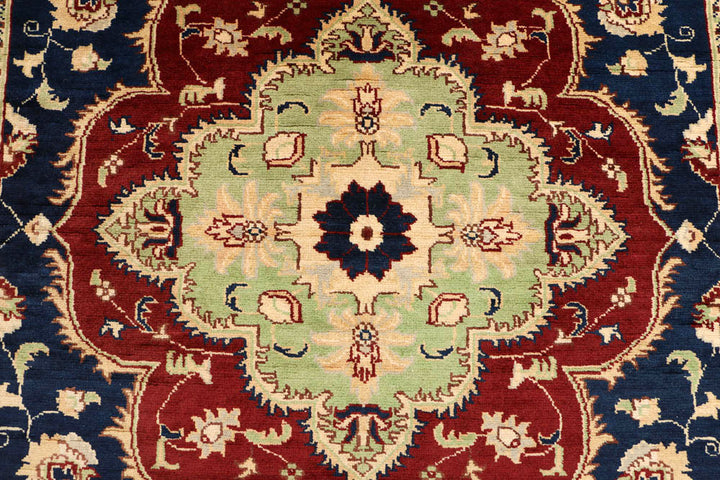 Midnight Blue Isfahan 4' 8 x 6' 4 - No. 48674 - ALRUG Rug Store