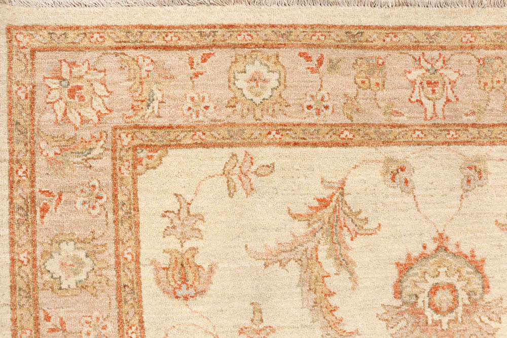 Wheat Oushak 4' 7 x 6' 8 - No. 48675 - ALRUG Rug Store