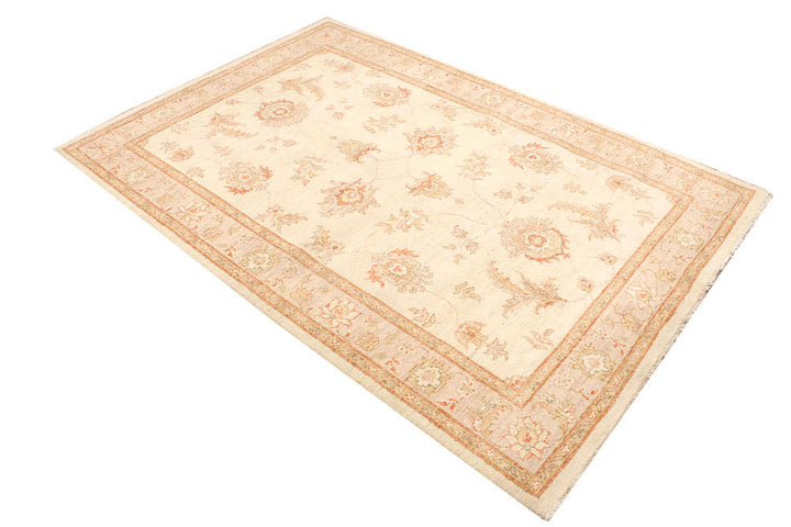 Wheat Oushak 4' 7 x 6' 8 - No. 48675 - ALRUG Rug Store