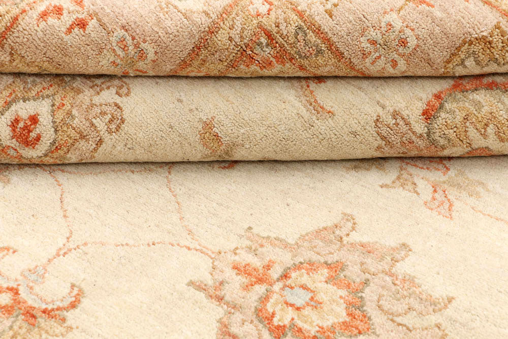 Wheat Oushak 4' 7 x 6' 8 - No. 48675 - ALRUG Rug Store