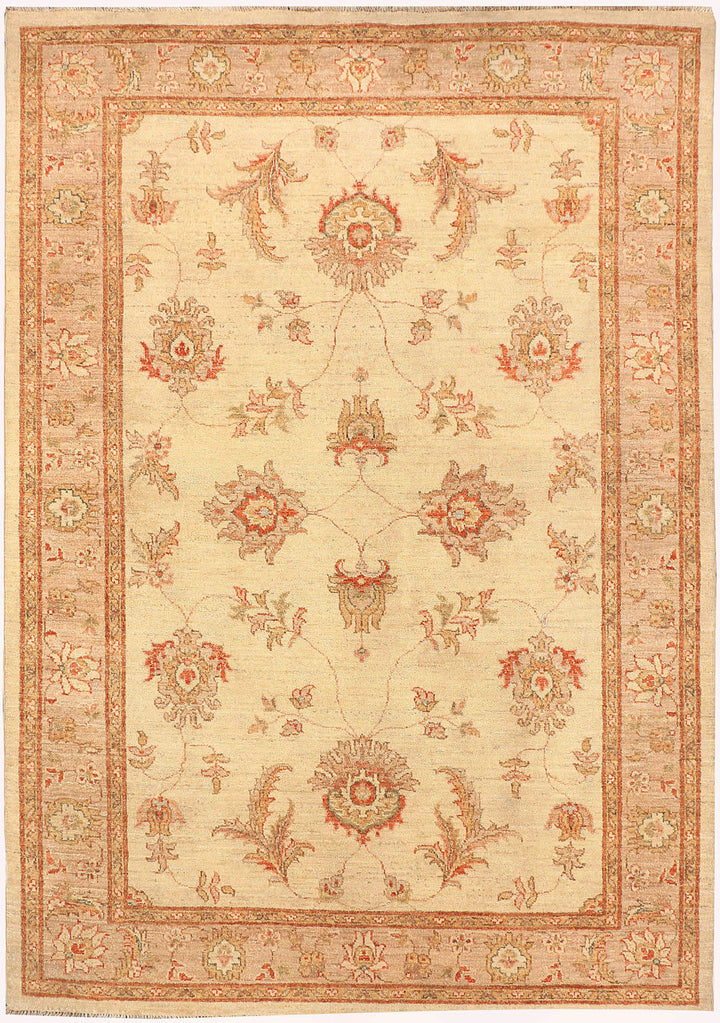 Wheat Oushak 4' 7 x 6' 8 - No. 48675 - ALRUG Rug Store