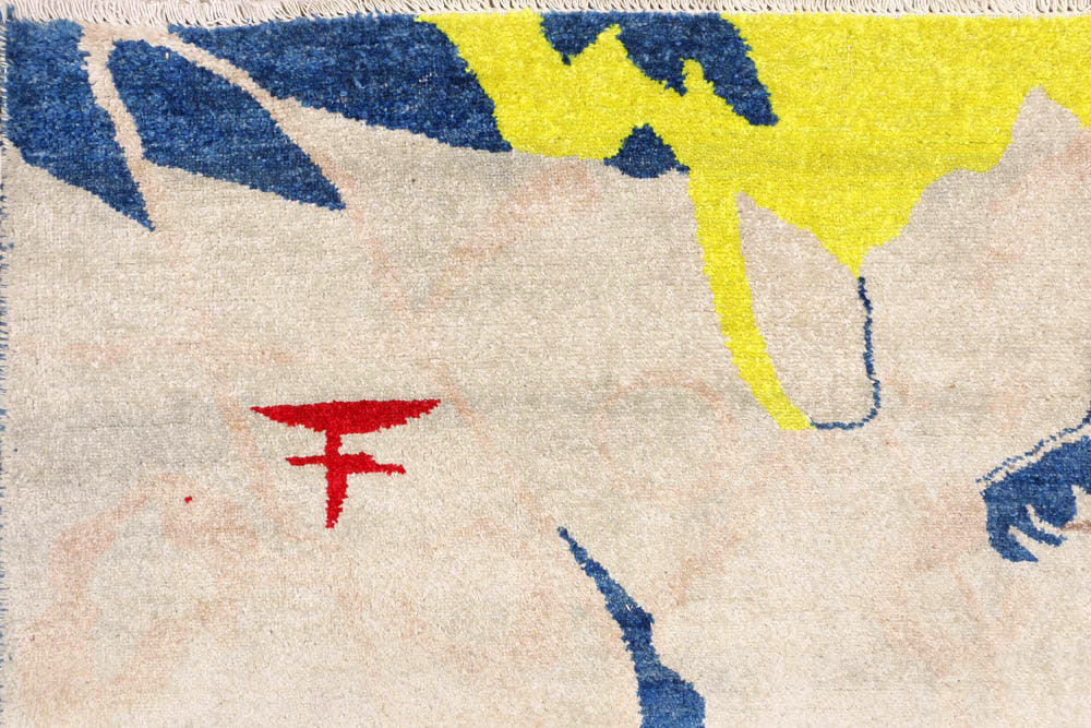 Gainsboro Ikat 6' 6 x 9' 4 - No. 48679 - ALRUG Rug Store