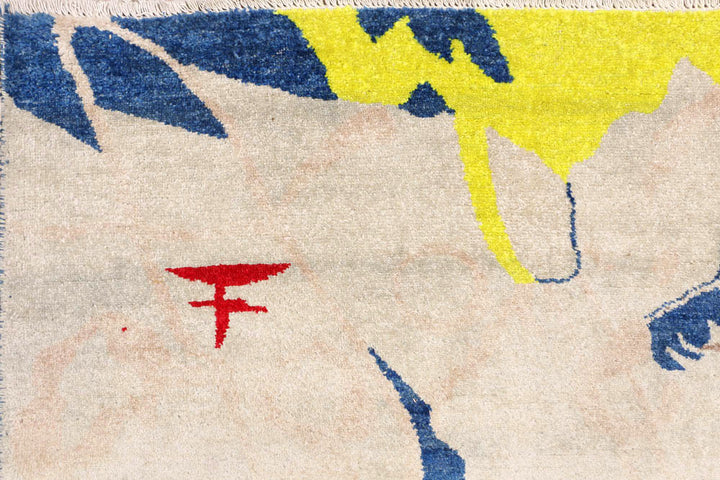 Gainsboro Ikat 6' 6 x 9' 4 - No. 48679 - ALRUG Rug Store