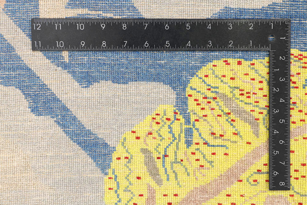 Gainsboro Ikat 6' 6 x 9' 4 - No. 48679 - ALRUG Rug Store