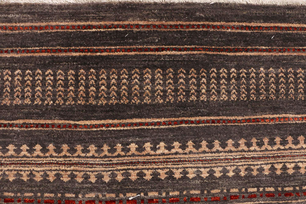 Saddle Brown Gabbeh 6' 8 x 9' 10 - No. 48680 - ALRUG Rug Store