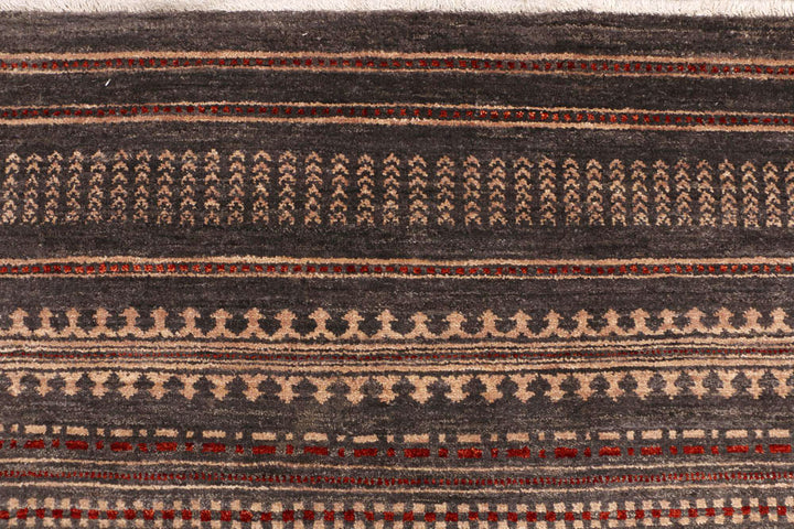 Saddle Brown Gabbeh 6' 8 x 9' 10 - No. 48680 - ALRUG Rug Store