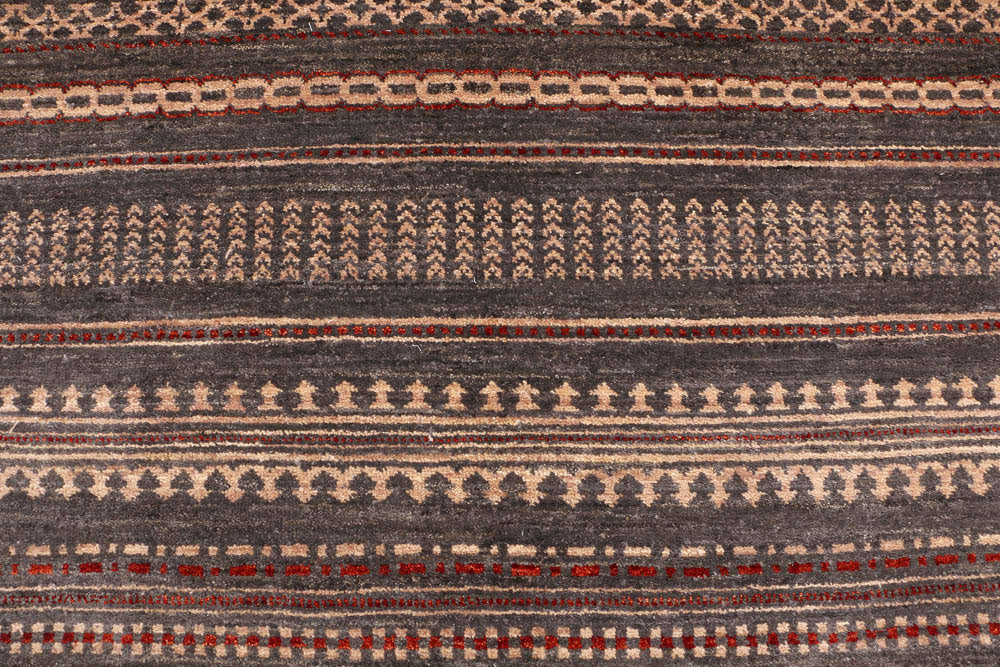 Saddle Brown Gabbeh 6' 8 x 9' 10 - No. 48680 - ALRUG Rug Store