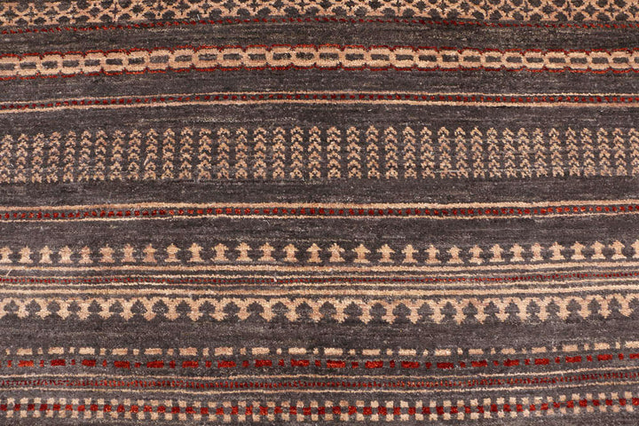 Saddle Brown Gabbeh 6' 8 x 9' 10 - No. 48680 - ALRUG Rug Store