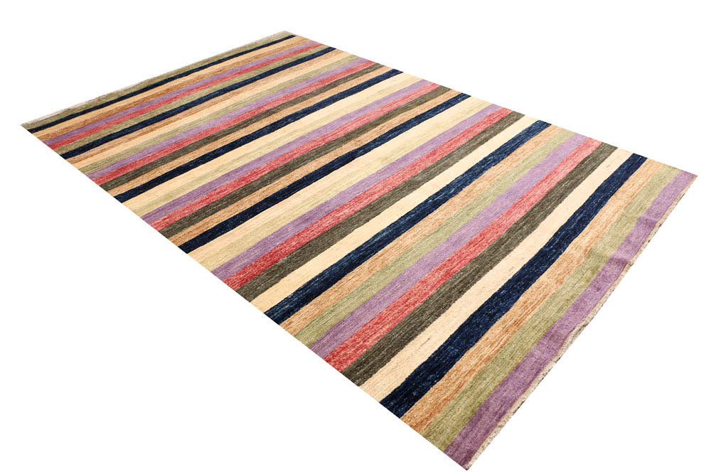 Multi Colored Gabbeh 6' x 8' 11 - No. 48685 - ALRUG Rug Store