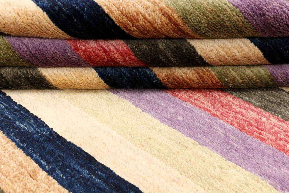 Multi Colored Gabbeh 6' x 8' 11 - No. 48685 - ALRUG Rug Store