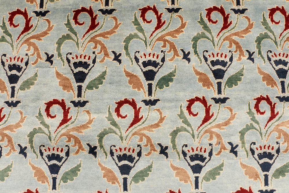 Gainsboro Ikat 6' 6 x 9' 2 - No. 48686 - ALRUG Rug Store