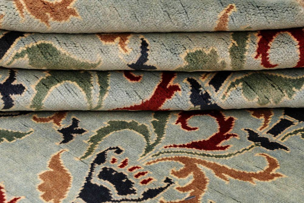 Gainsboro Ikat 6' 6 x 9' 2 - No. 48686 - ALRUG Rug Store