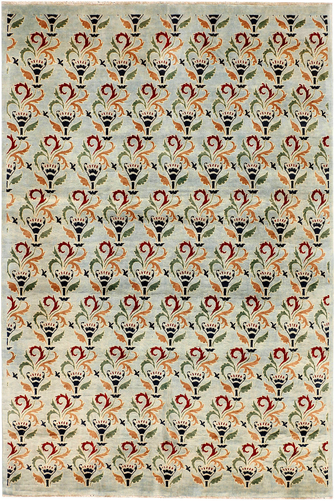 Gainsboro Ikat 6' 6 x 9' 2 - No. 48686 - ALRUG Rug Store