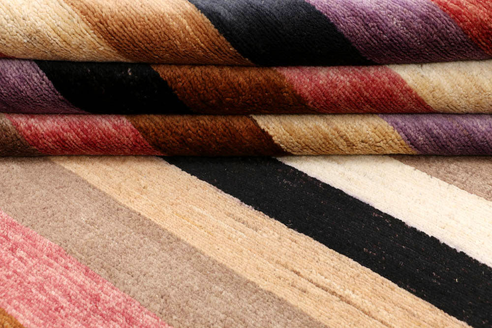 Multi Colored Gabbeh 6' 2 x 8' 8 - No. 48687 - ALRUG Rug Store