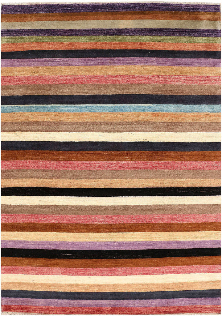 Multi Colored Gabbeh 6' 2 x 8' 8 - No. 48687 - ALRUG Rug Store