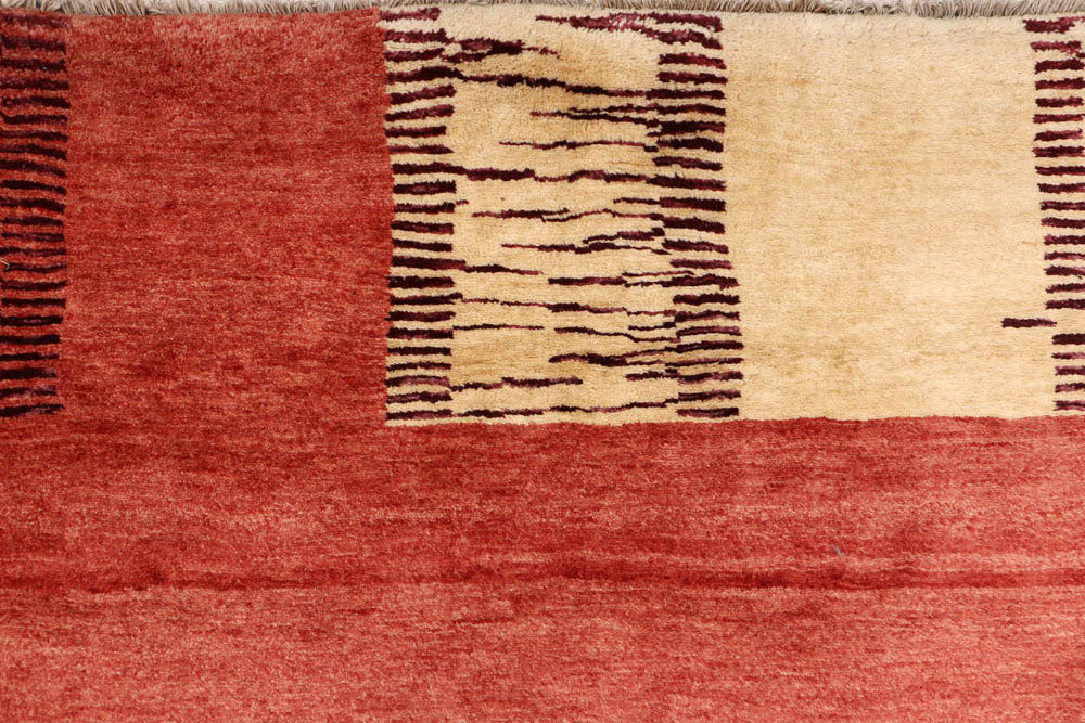 Brown Gabbeh 6' 1 x 9' 5 - No. 48688 - ALRUG Rug Store