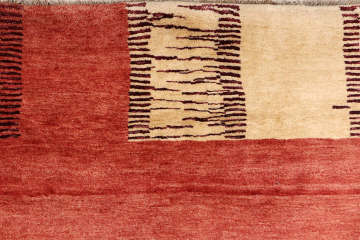 Brown Gabbeh 6' 1 x 9' 5 - No. 48688 - ALRUG Rug Store